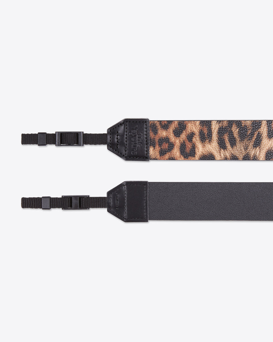 Leopard print camera discount strap