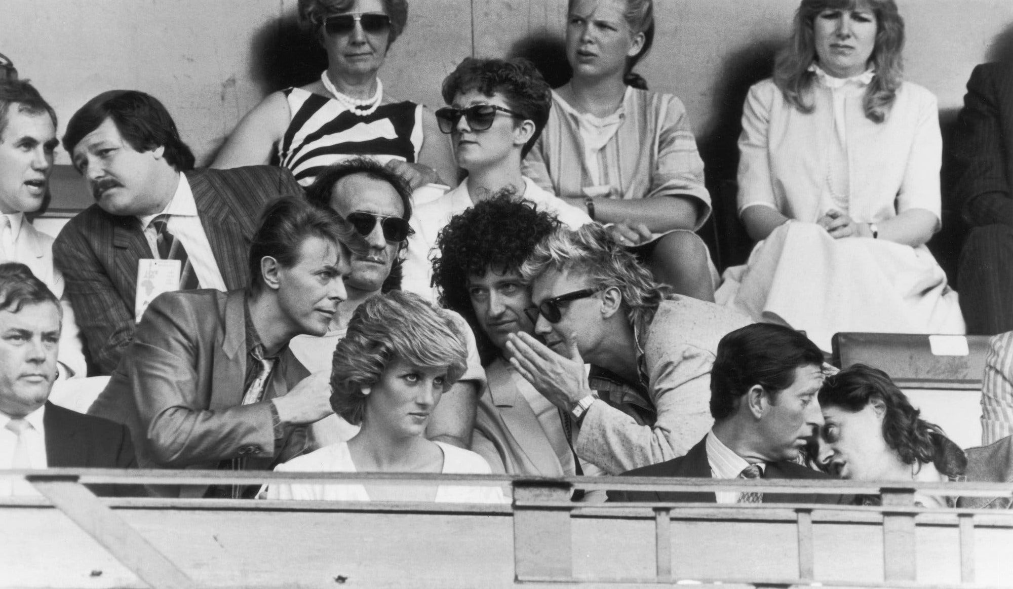 Lady Diana at Live Aid